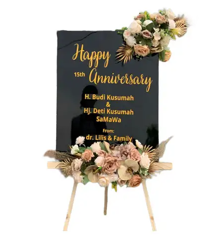 Papan Bunga Akrilik Bumi Harapan