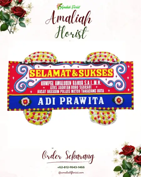 Papan Bunga Ucapan Selamat Bumi Harapan